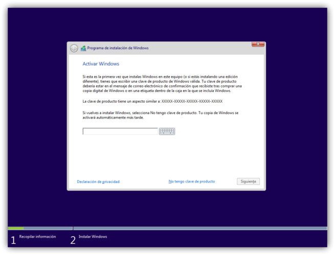 3 instalar windows 10 desde cer0