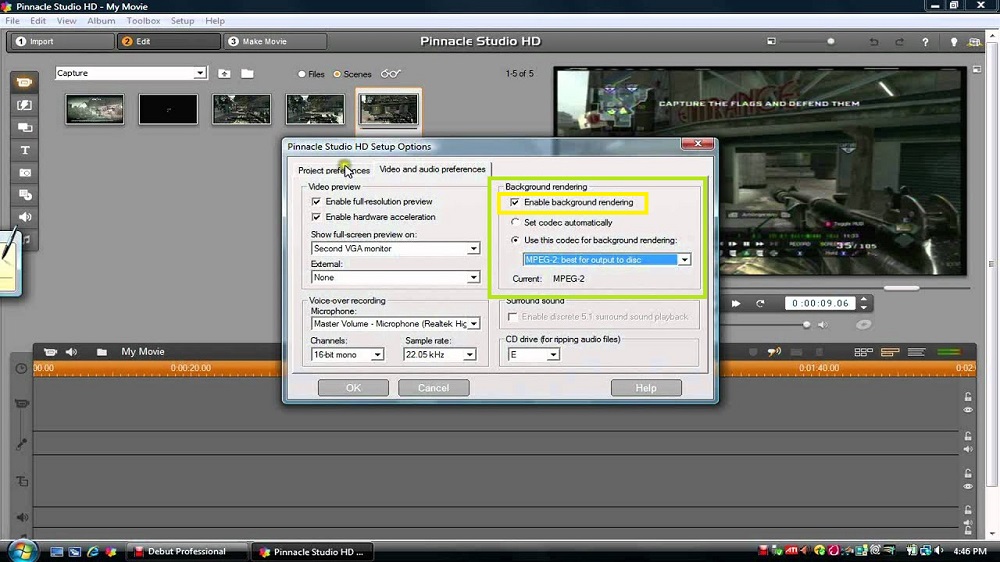Pinnacle studio 22 rendering problem smartphonehaval