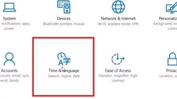 cambiar idioma en windows 10