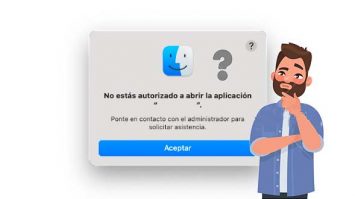 solucio al error no estas autorizado en mac