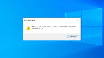 solucio word no pudo crear el archivo de trabajo