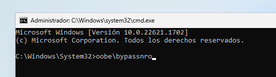 instalar windows 11 cuenta local
