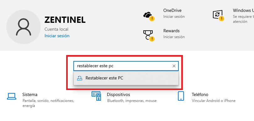 reinstalar licencia windows