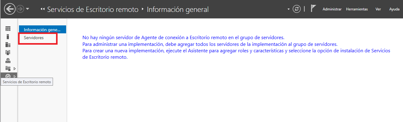 servidor escritorio remoto
