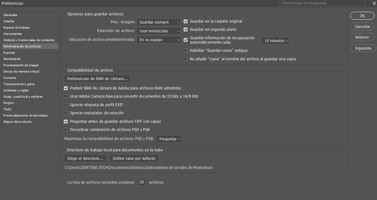 photoshop no guarda como jpg