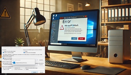 Error al iniciar Word en Contactos para combinar correspondencia