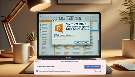 Quitar actualizaciones Office mac