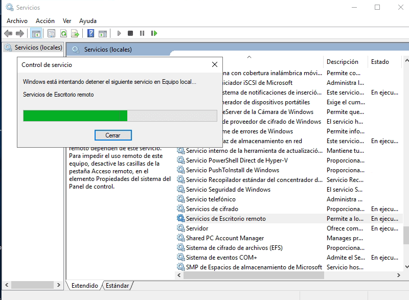 eliminar licencia rds cal
