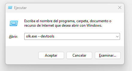 eliminar cache outlook new