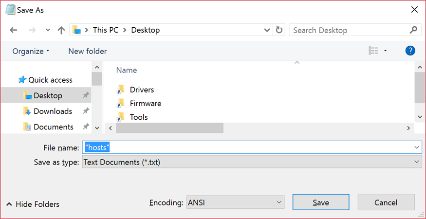 Restablecer el archivo Hosts Windows 11