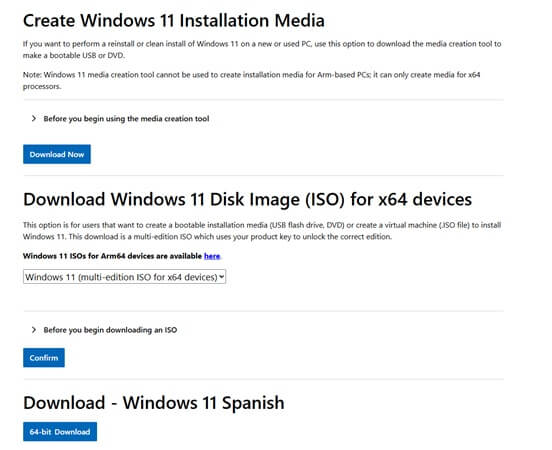 Descargar ISO Windows 11