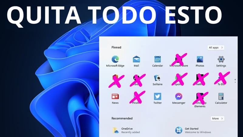 Windows 11 sin bloatware