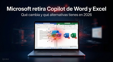 Microsoft retira Copilot de Word y Excel Que cambia y qué alternativas tienes en 2026
